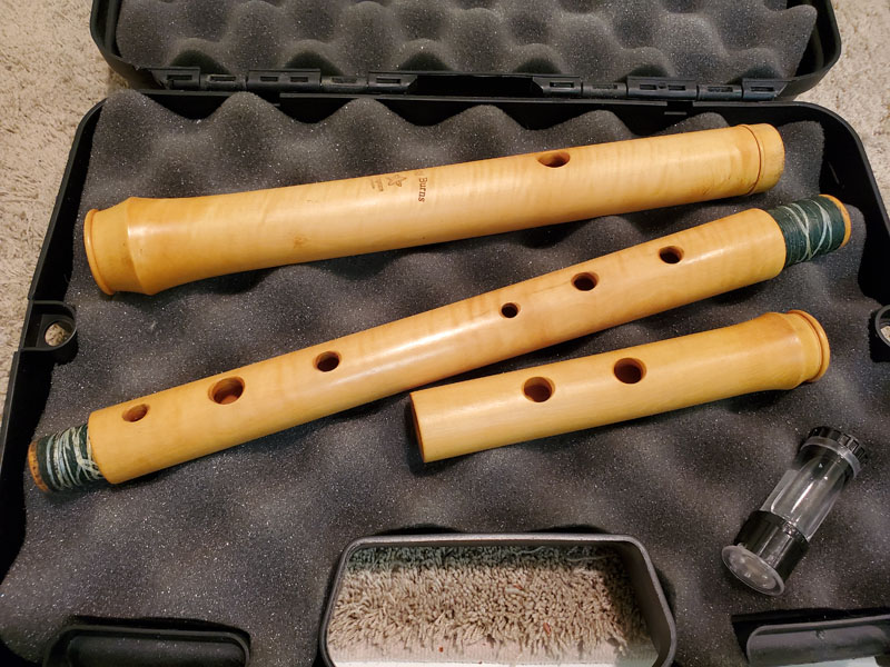 chiff and fipple flute